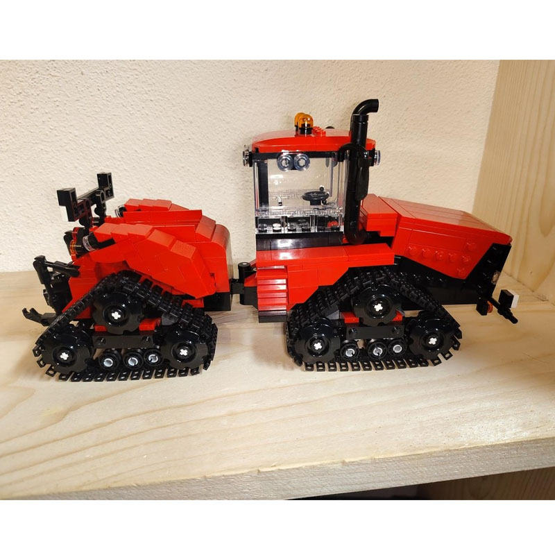 Urban Farming Usa - MOC-260750 都市農場農業用トラクター ビルディングブロックモデル、793パーツ、MOC 男の子子供の誕生日おもちゃギフト