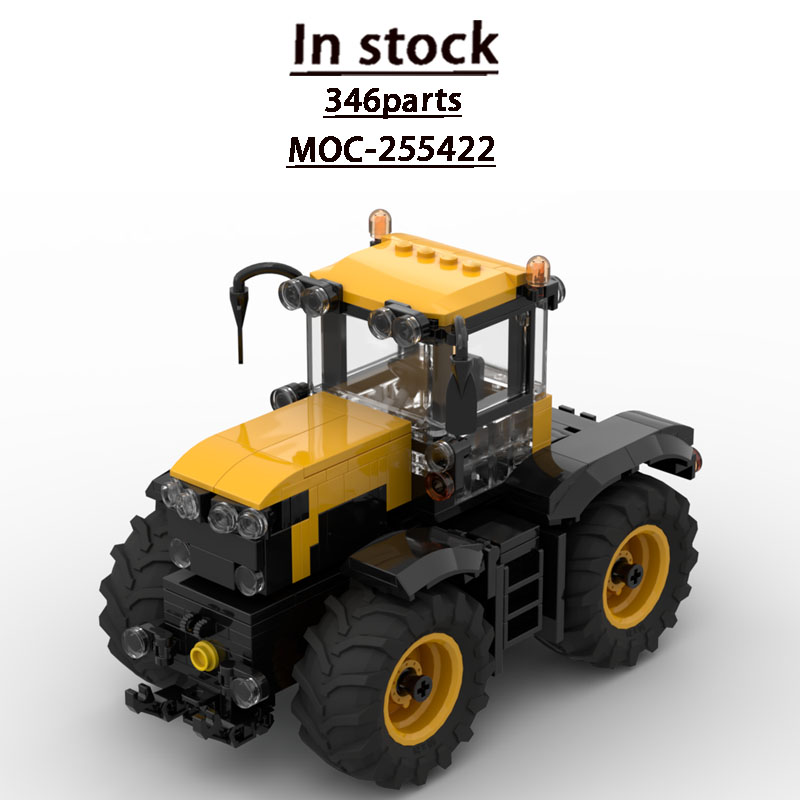 Urban Farming Usa - MOC-255422 都市農場農業トラクター ビルディングブロックモデル 346 パーツ MOC