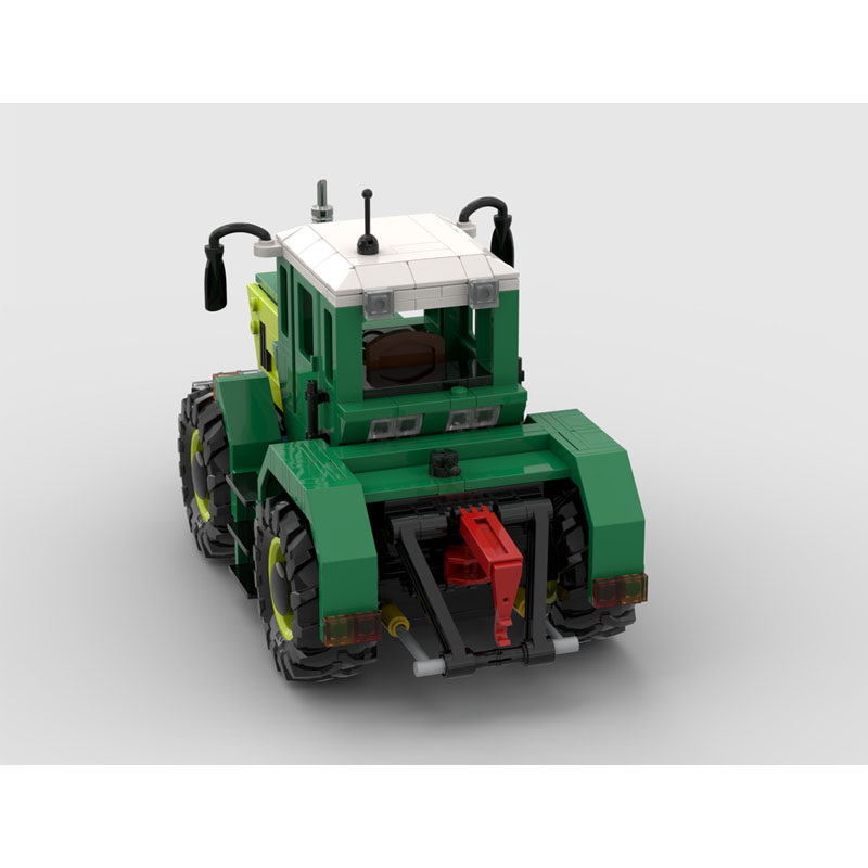 Urban Farming Usa - MOC-266822 アーバンファームトラクター ビルディングブロックモデル、469ピース、男の子、子供の誕生日やクリスマスに最適なクリエイティブなおもちゃギフト