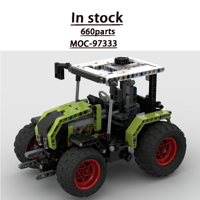 MOC-97333 都市農場農業トラクター ビルディングブロ - Urban Farming Usa のレビューと価格