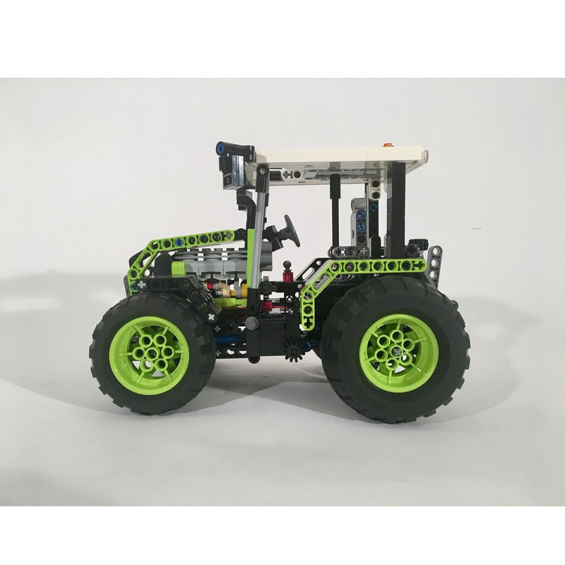 MOC-97333 都市農場農業トラクター ビルディングブロ - Urban Farming Usa のレビューと価格