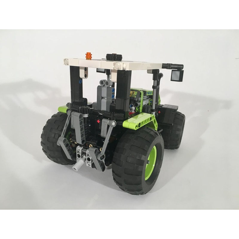 MOC-97333 都市農場農業トラクター ビルディングブロ - Urban Farming Usa のレビューと価格