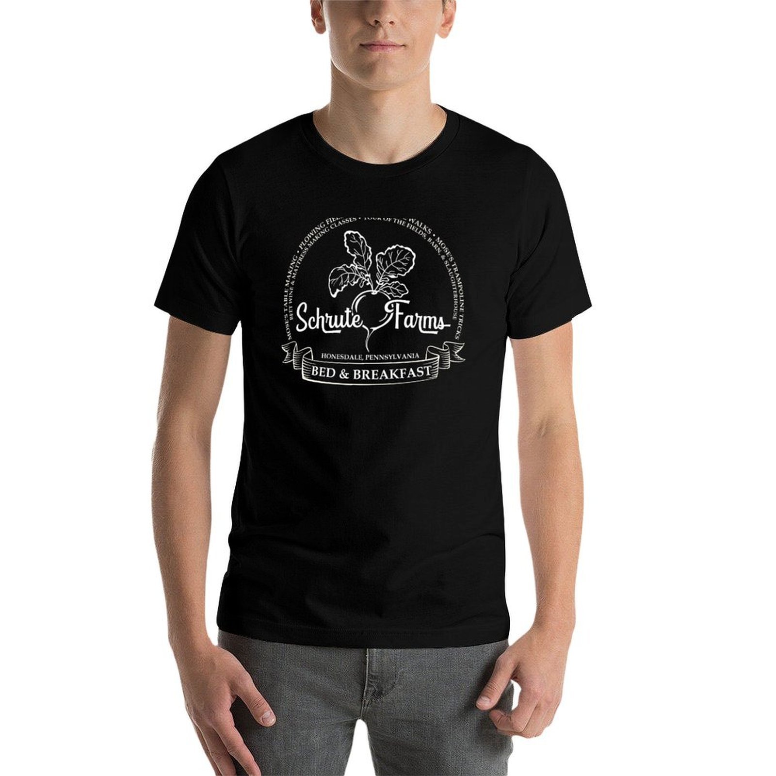 Shrute Farms B&B Tシャツ アーバン カジュ - Urban Farming Usa のレビューと価格